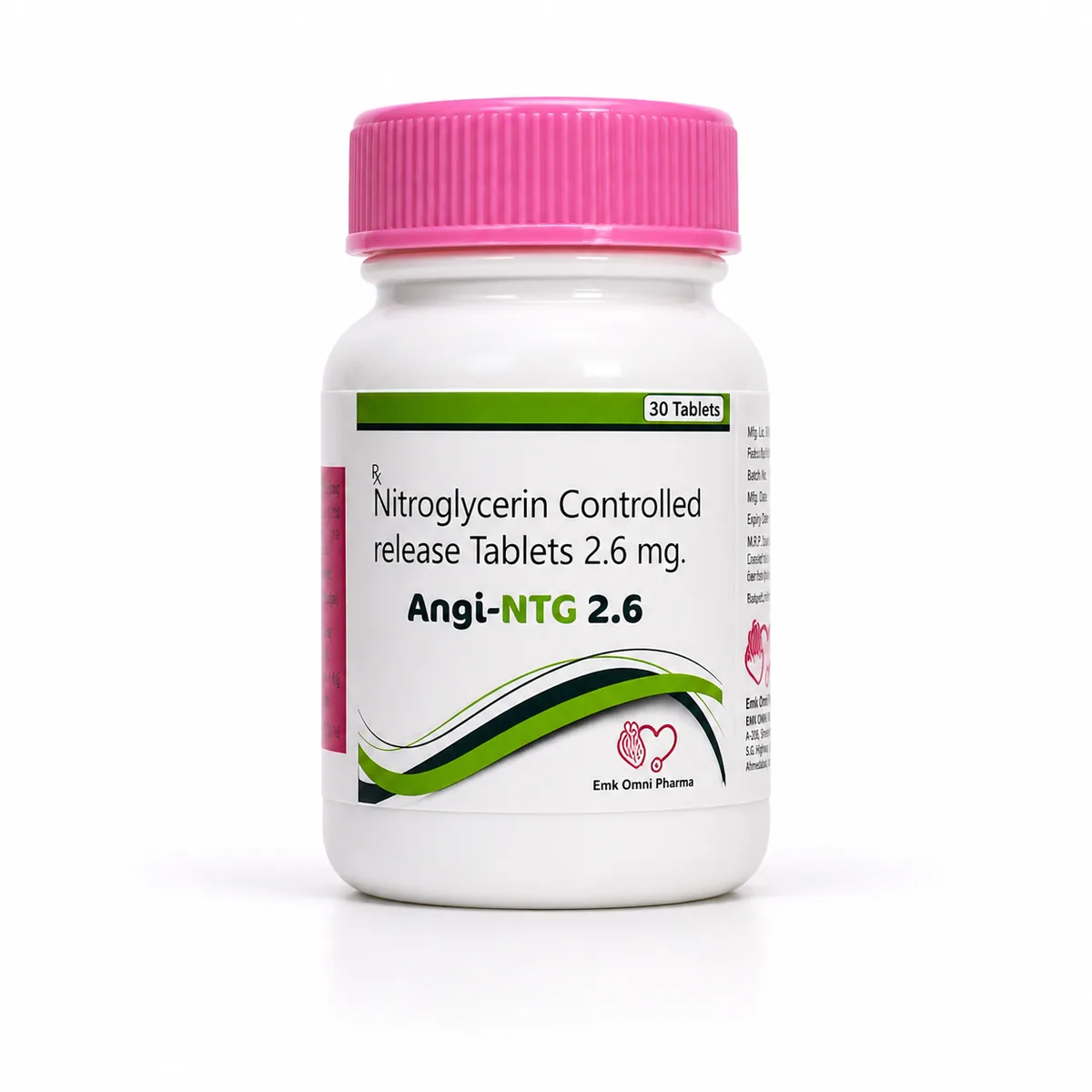 Angi-NTG 2.6: Complete Guide to Nitroglycerin CR Tablets