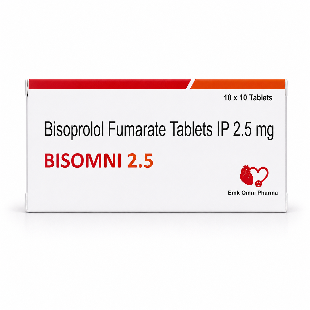 Bisomni — Bisoprolol Fumarate IP 2 | Uses, Composition, Dosage & Storage | EMK Omni Pharma