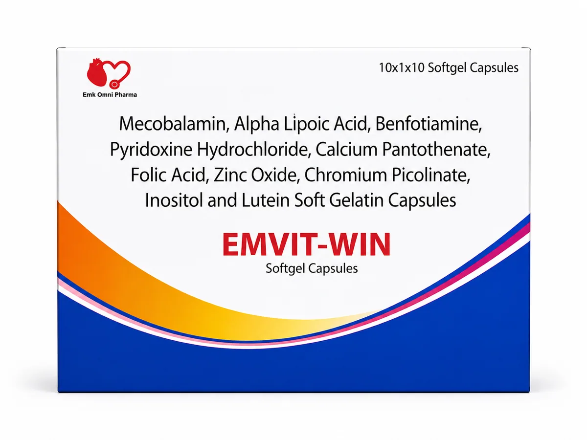 Emvit-Win Softgel Capsules: A Complete Guide