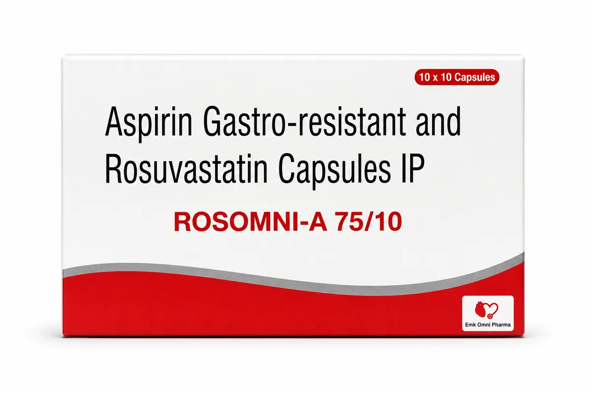 Rosomni-A 75/10: Complete Guide to Aspirin and Rosuvastatin