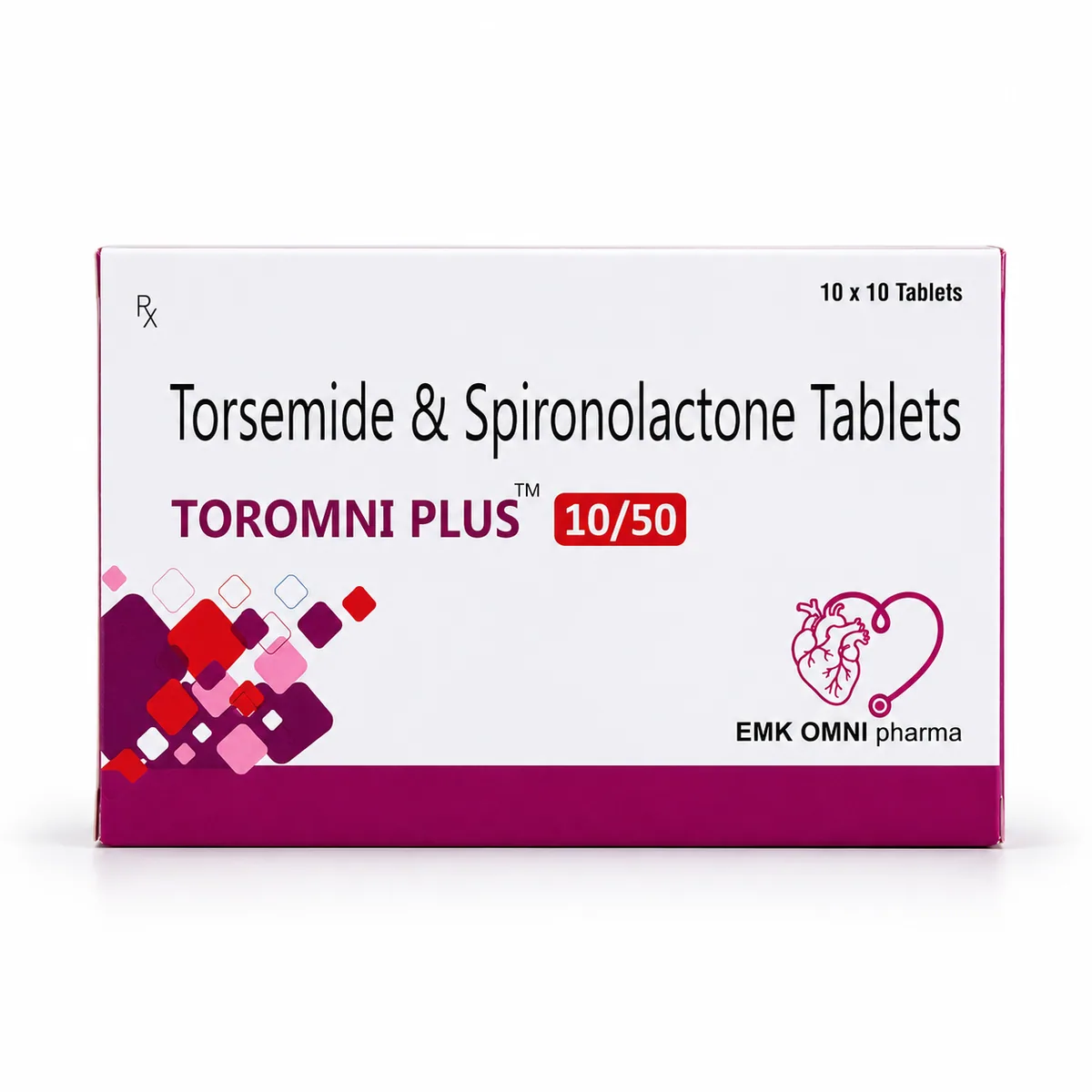 Toromni Plus 10/50 pack shot